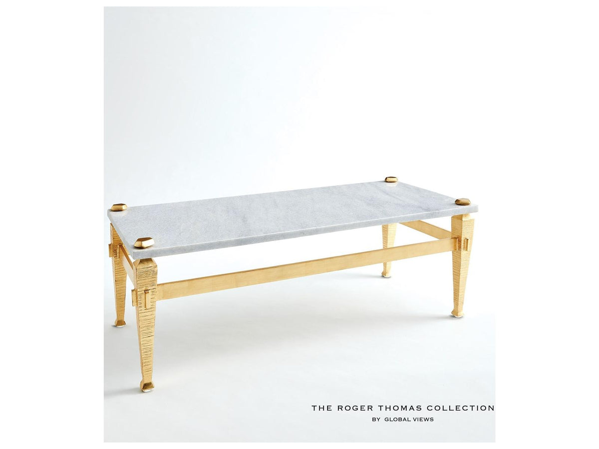 Rectangular Marble Coffee Table