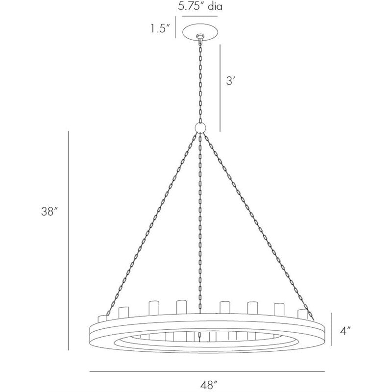 Geoffrey 12 - Light Chandelier
