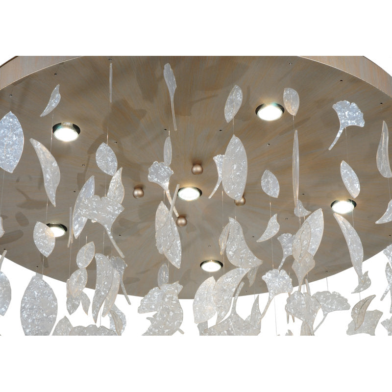 Ginkgo Leaf 6 - Light Pendant