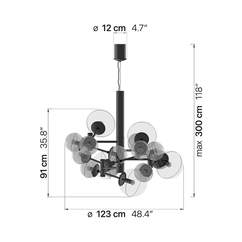 Global 16 - Light Chandelier