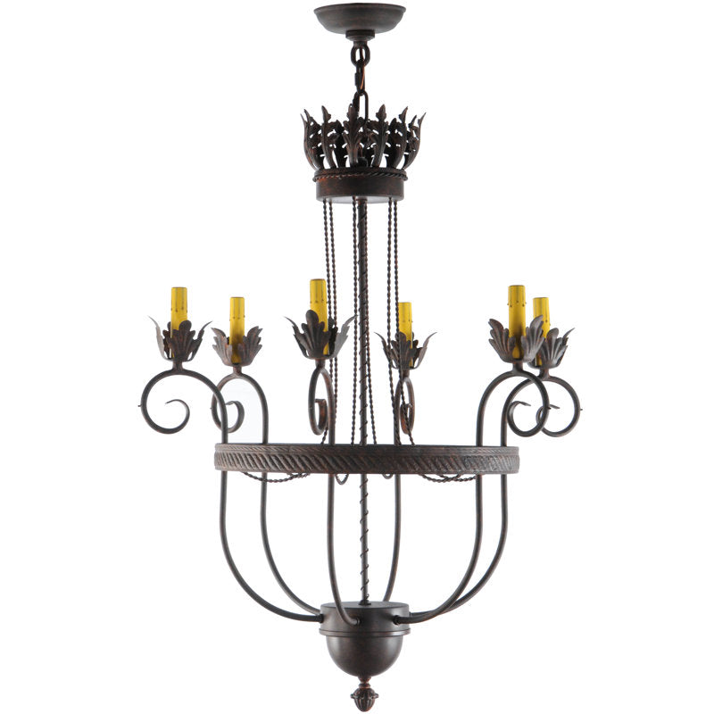 Gorham 6 - Light Chandelier