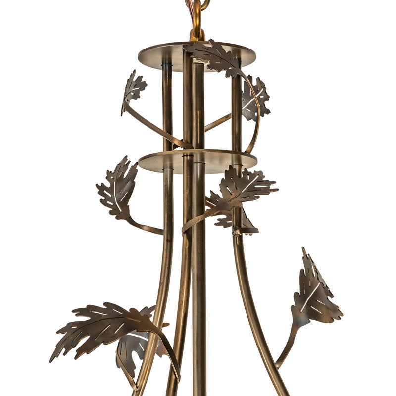 Greenbriar Oak 11 - Light Chandelier