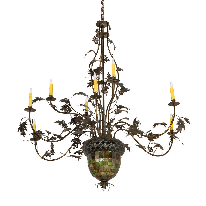 Greenbriar Oak 11 - Light Chandelier