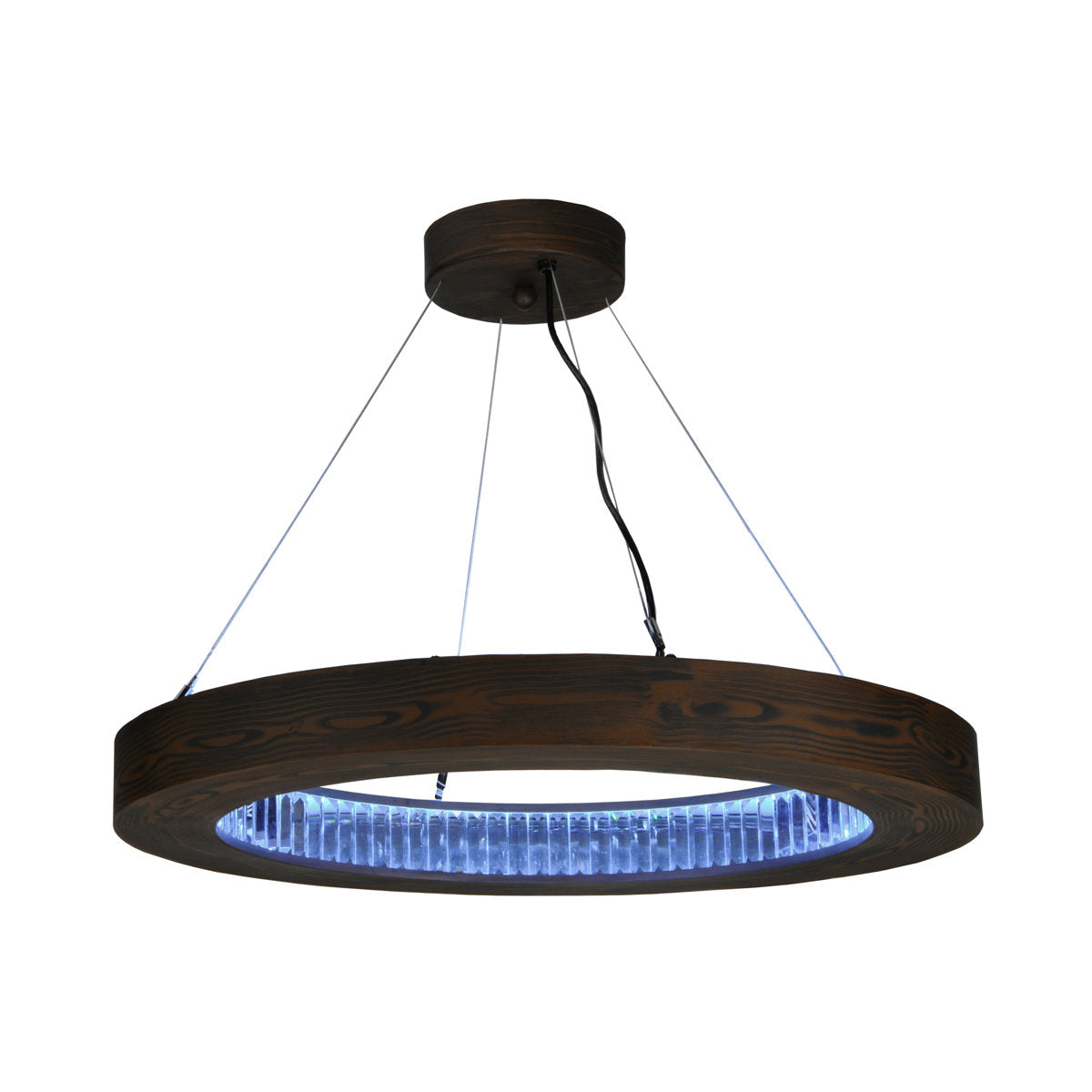Greenbriar Oak 1 - Light Chandelier