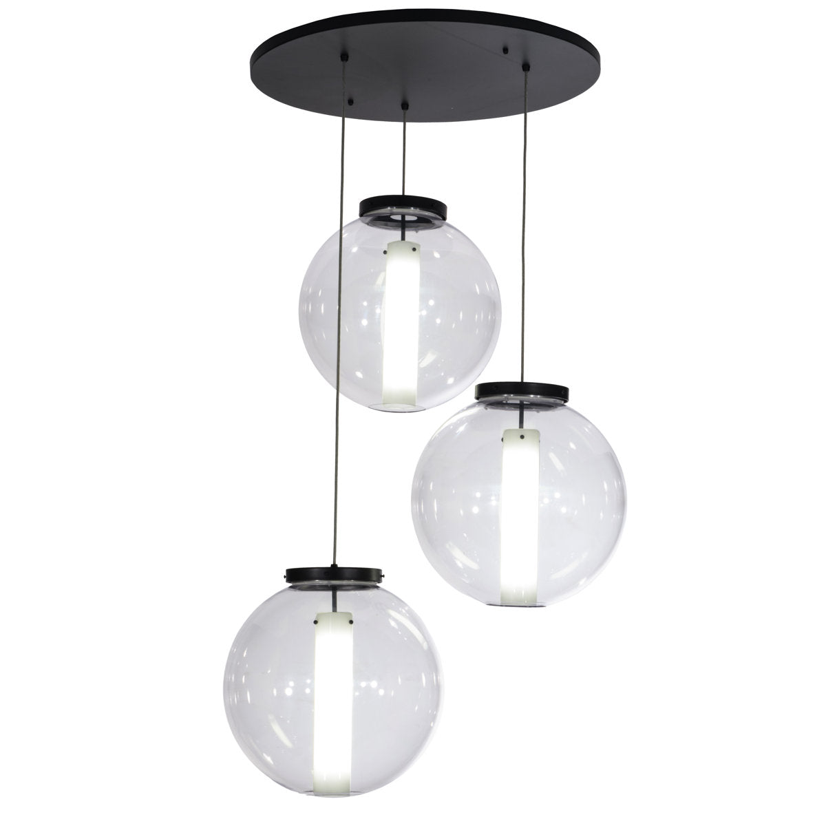 Greenbriar Oak 3 - Light LED Pendant