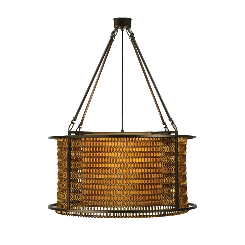Greenbriar Oak 4 - Light Chandelier