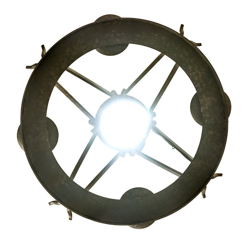 Greenbriar Oak 4 - Light Chandelier