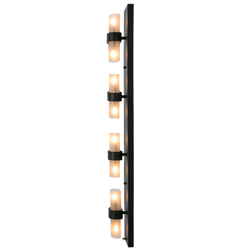 Greenbriar Oak 8 - Light Flush Mounted Sconce