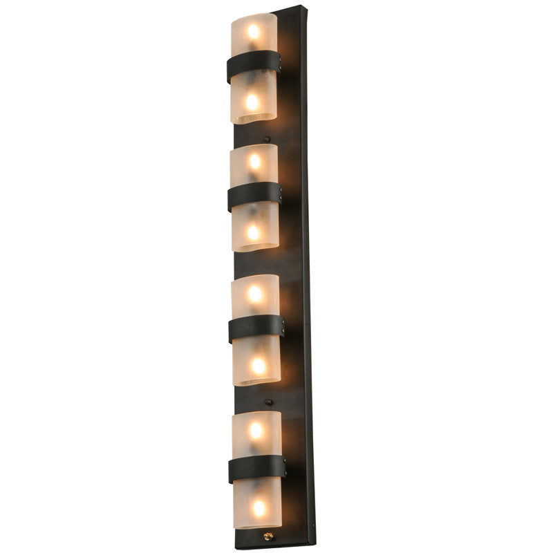Greenbriar Oak 8 - Light Flush Mounted Sconce