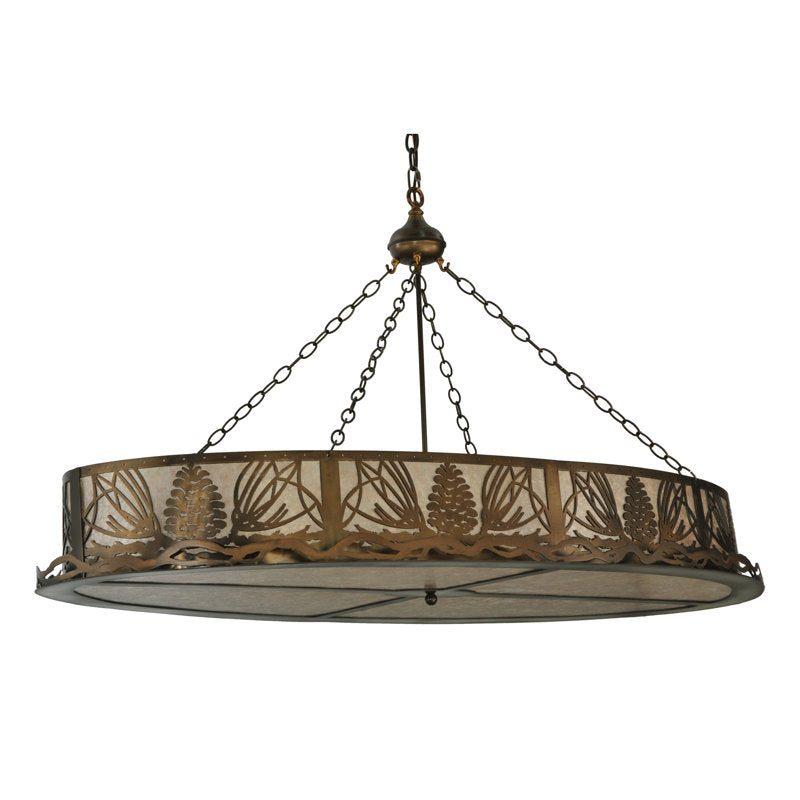 Greenbriar Oak 8 - Light Pendant