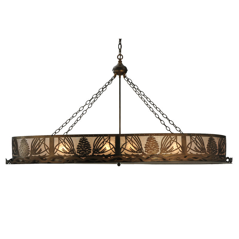 Greenbriar Oak 8 - Light Pendant