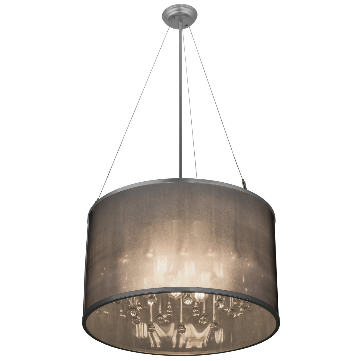 Greenbriar Oak 9 - Light Chandelier