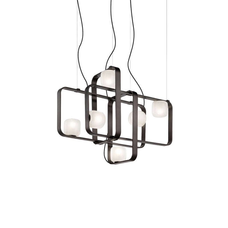 Groove Suspension 4 White Shaded Matt Bronze 2 E12 Ul