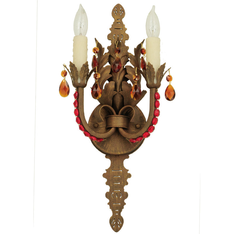 Grosetto 2 - Light Candle Wall Light