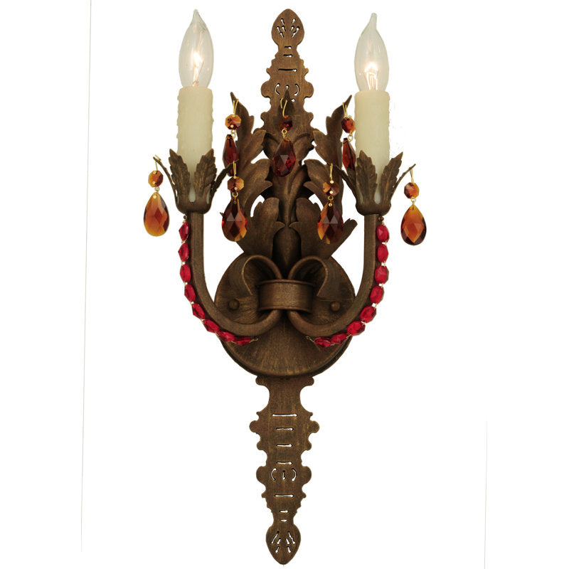 Grosetto 2 - Light Candle Wall Light