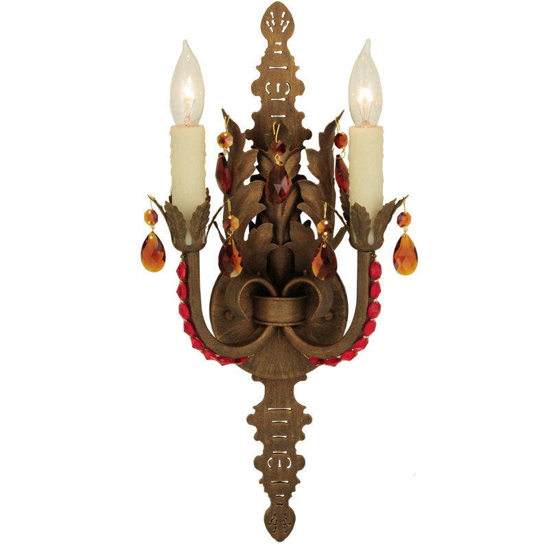 Grosetto 2 - Light Candle Wall Light