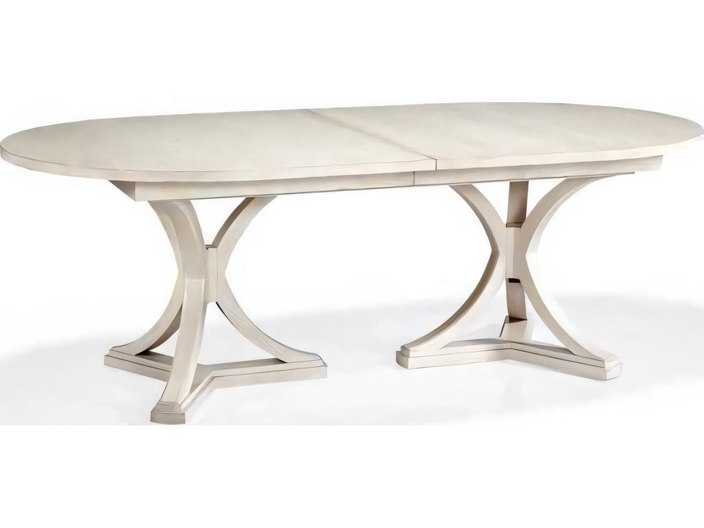 Journey The World Oval Wood Sandstone Dining Table