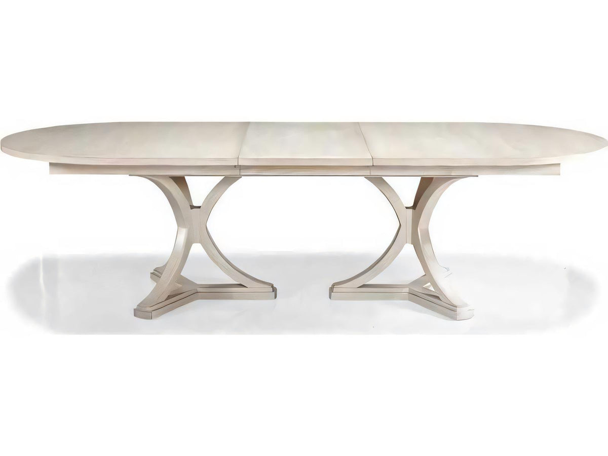 Journey The World Oval Wood Sandstone Dining Table