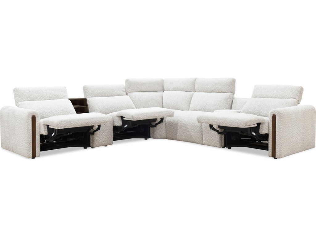 Anaheim Seven-Piece Power Sectional