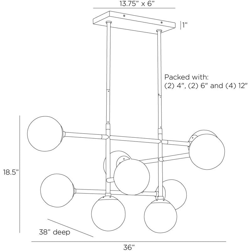 Hadden Linear Chandelier