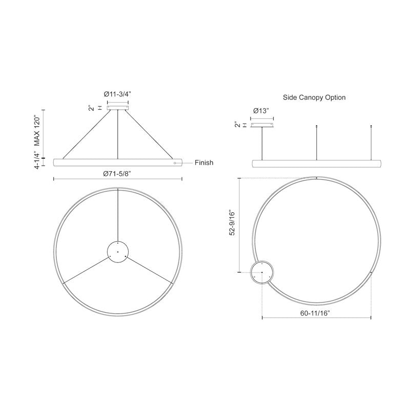 Halo 1 - Light LED Pendant