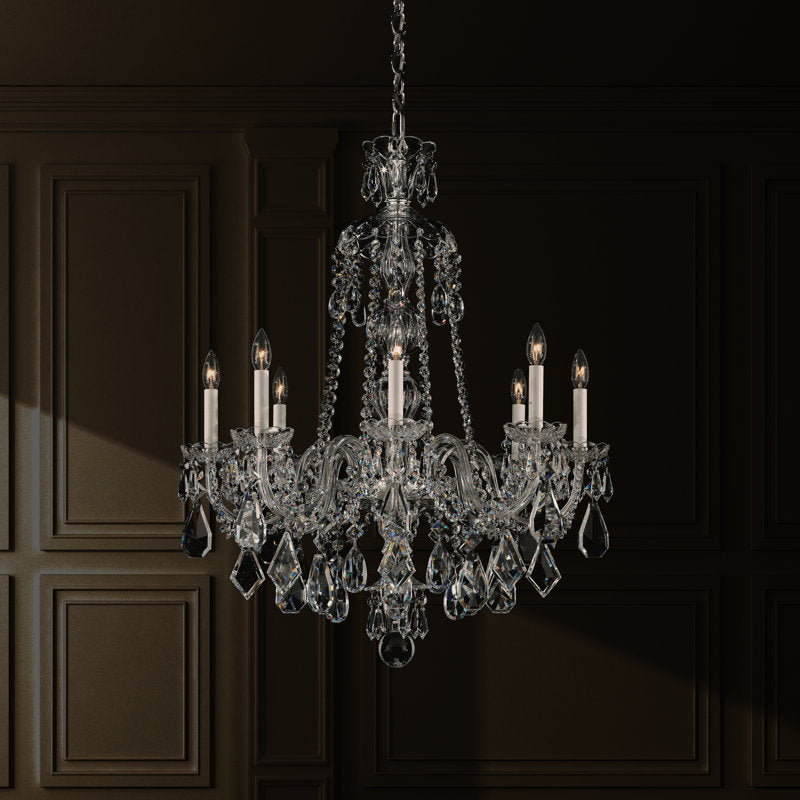 Hamilton 8 - Light Glass Chandelier