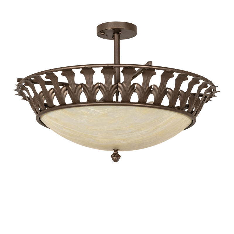 Hampton 4 - Light Semi Flush Mount