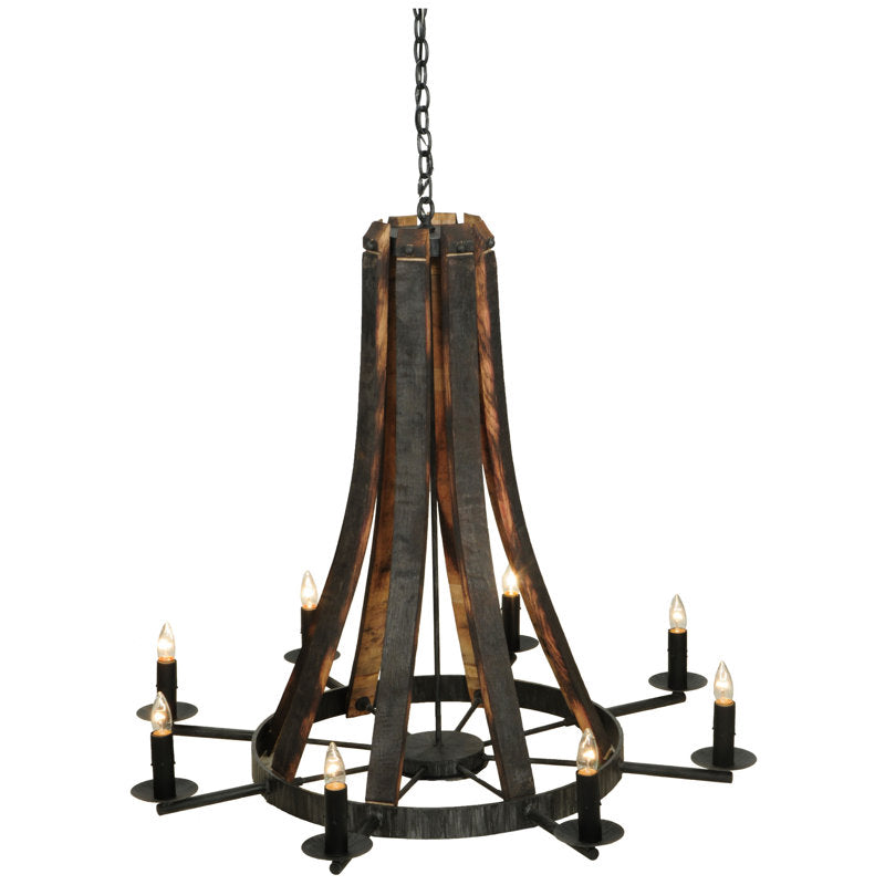 Healey 8 - Light Chandelier