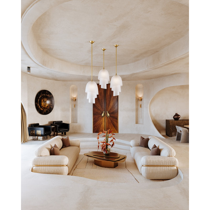 Hela 1 Light Pendant by Corbett Lighting