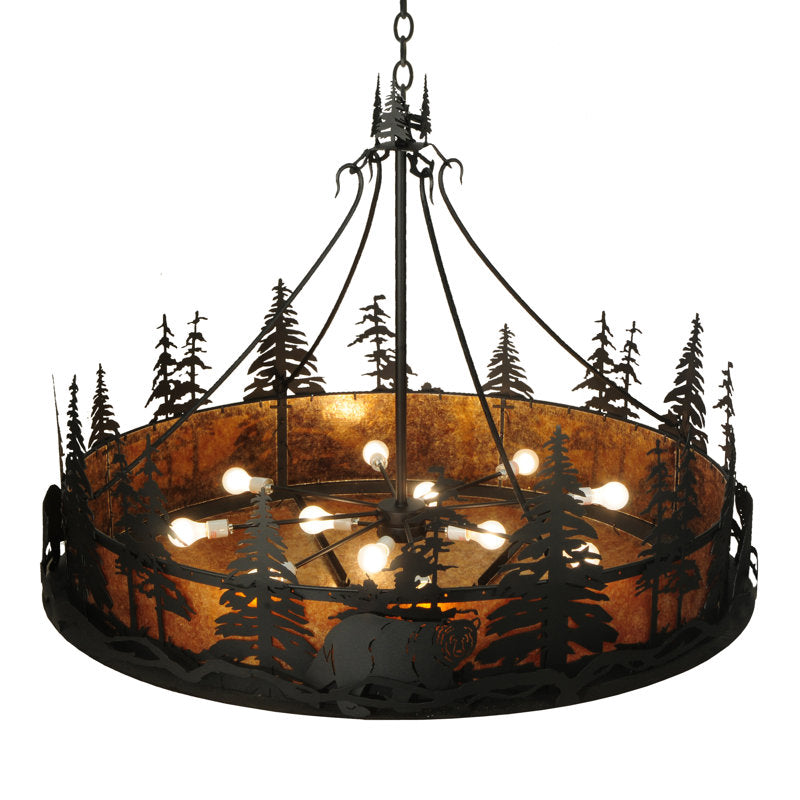 Hibbs 12 - Light Chandelier