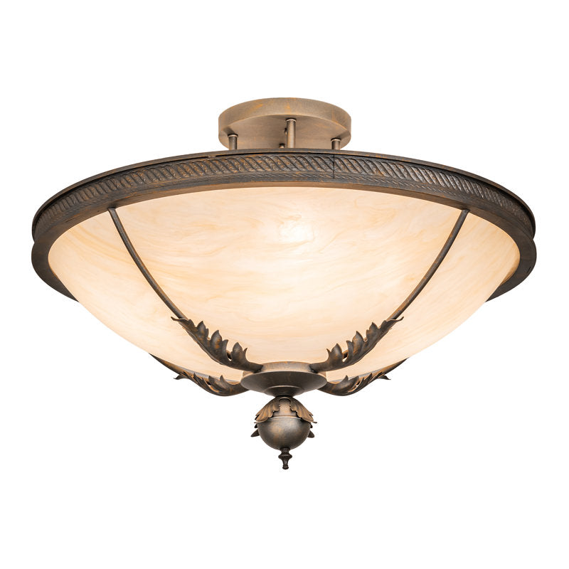 Hoja 4 - Light Semi Flush Mount