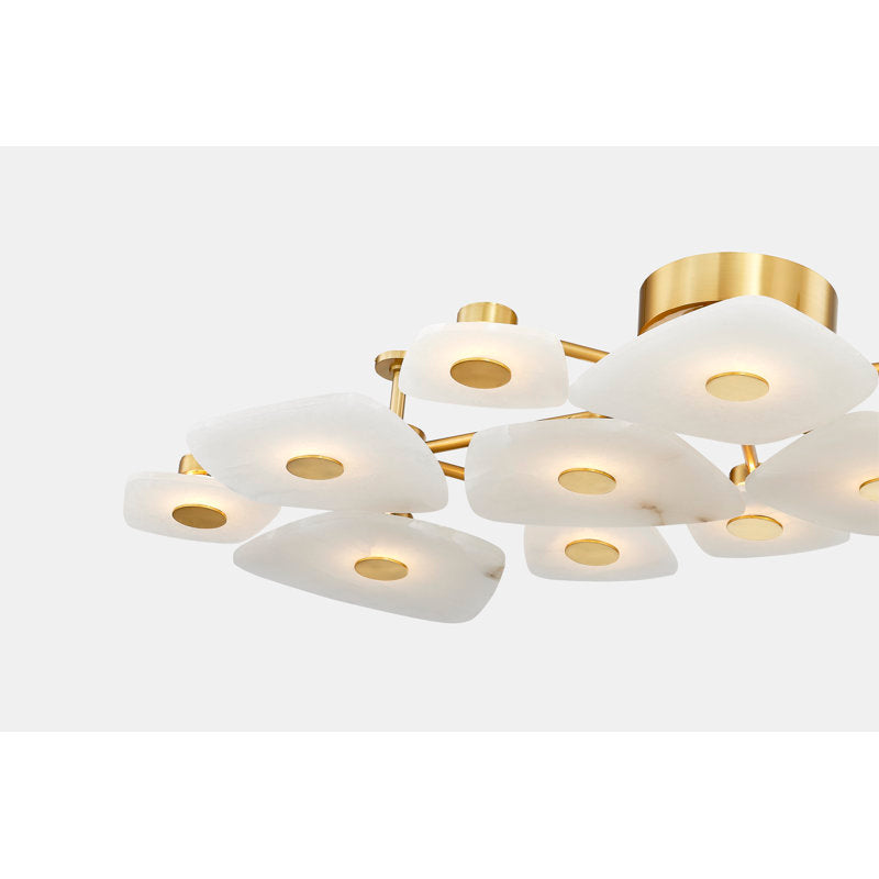 Holmdel 12 Light Semi Flush