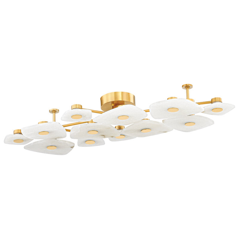 Holmdel 12 Light Semi Flush