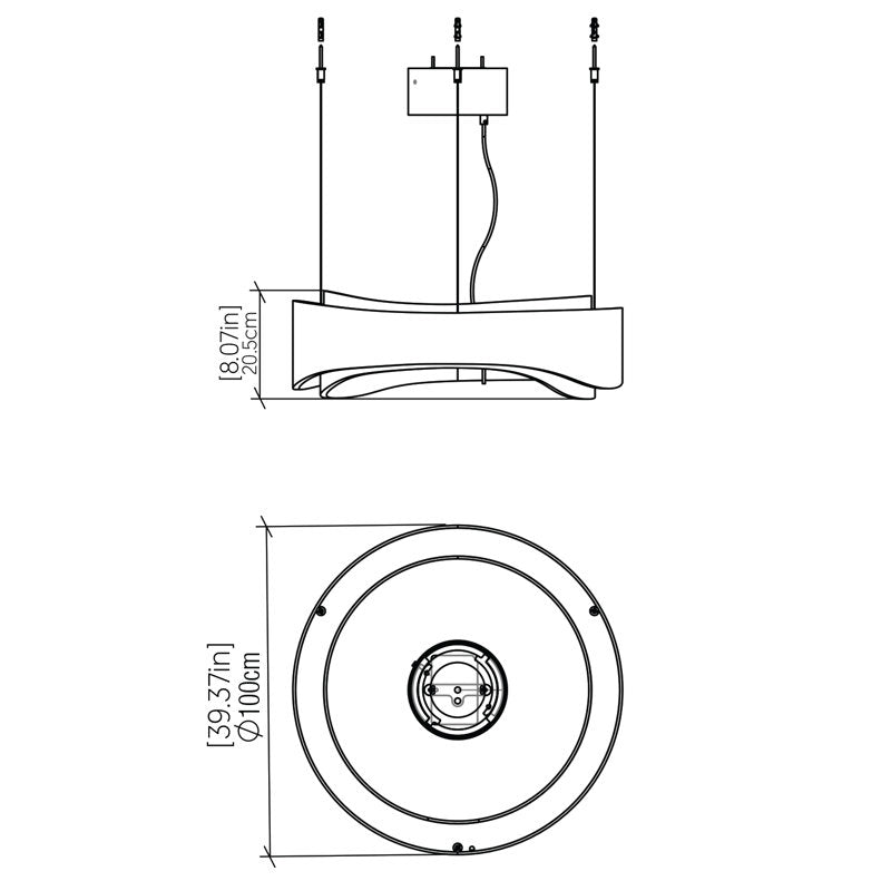 Horizon 1 - Light LED Pendant