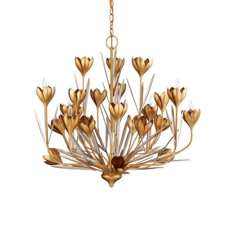 Hortensia 9 - Light Wrought Iron Chandelier