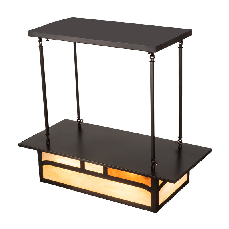 Hyde Park Double Bar Mission 4 - Light Pendant