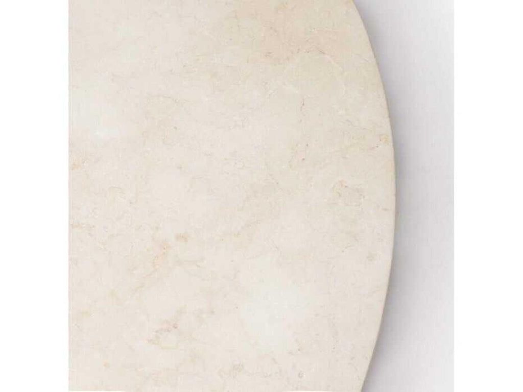 Laurel Round Marble Coffee Table
