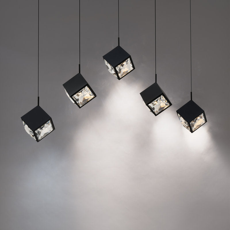 Ice Cube Linear Multi-Light 4-CCT Pendant