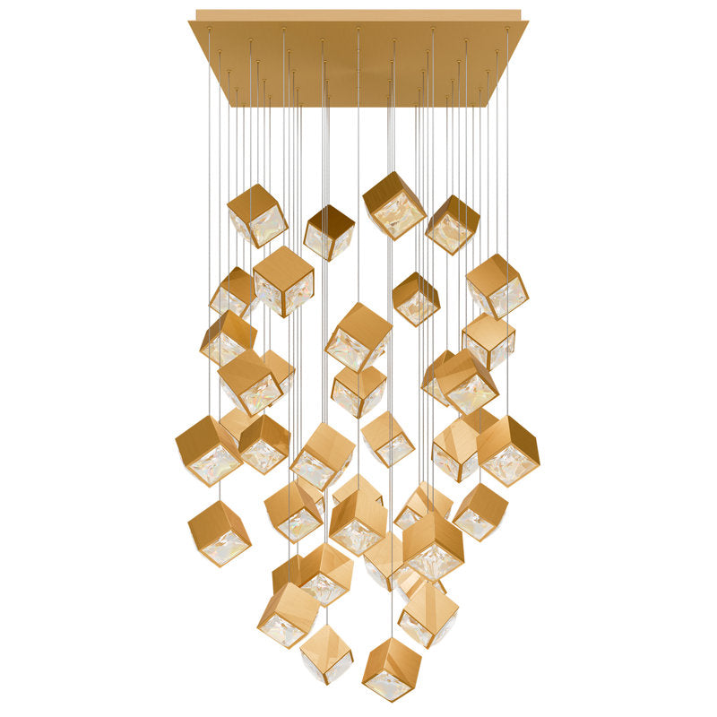 Ice Cube Square Multi-Light 4-CCT Pendant