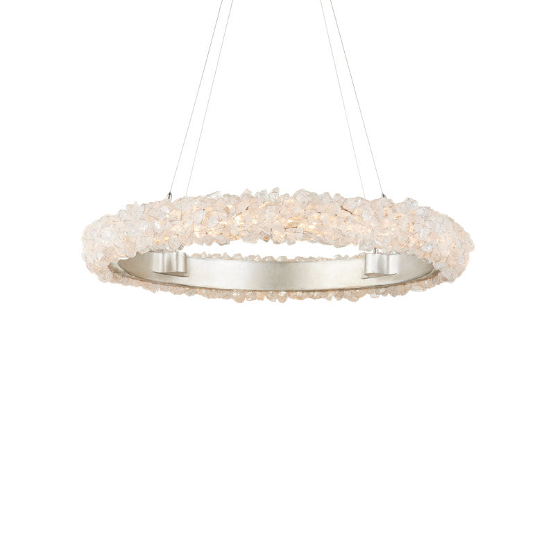 Iconoclast 1 - Light Wrought Iron LED Chandelier