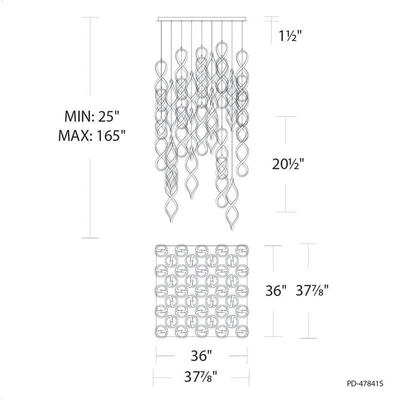Interlace 41 - Light LED Pendant