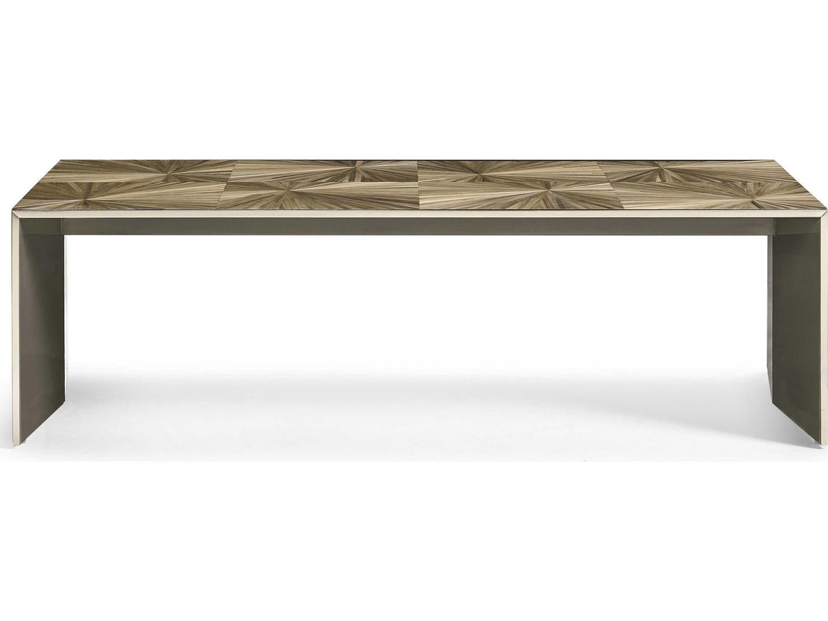 JC Modern Terra Rectangular Coffee Table Natural Straw