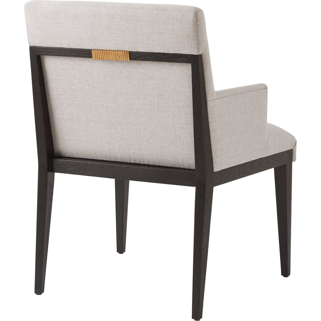 Theodore Alexander Jamie Drake Vree Dining Arm Chair - Set of 2
