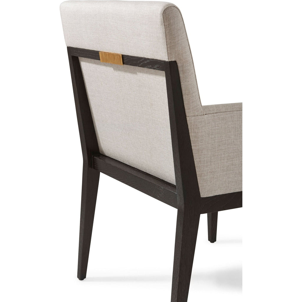 Theodore Alexander Jamie Drake Vree Dining Arm Chair - Set of 2