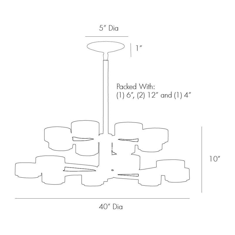 Jalen 16 - Light Chandelier