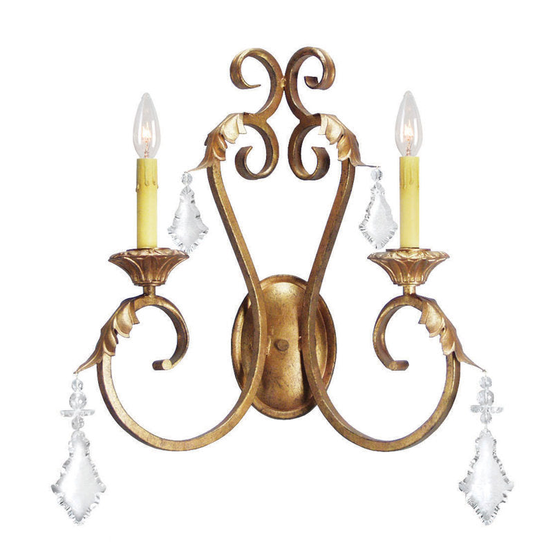 Josephine 2 - Light Candle Wall Light