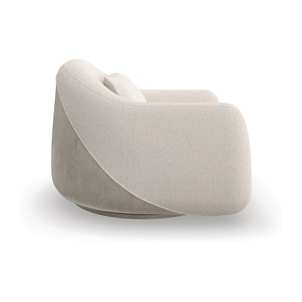Caracole Modern Kelly Hoppen Serenity Swivel Chair