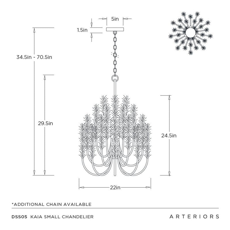 Kaia Small Chandelier