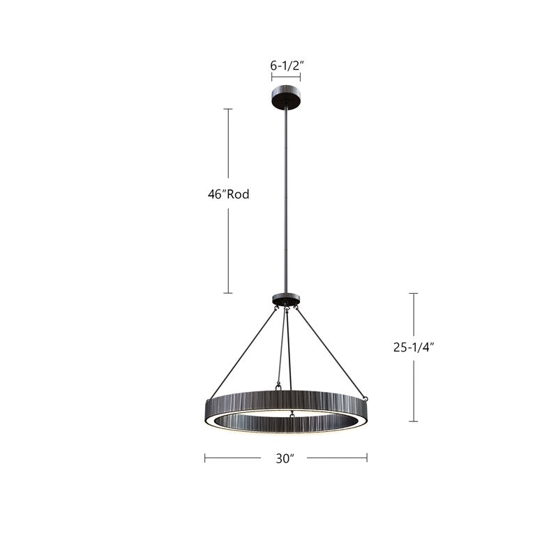 Kensington 1 - Light LED Pendant