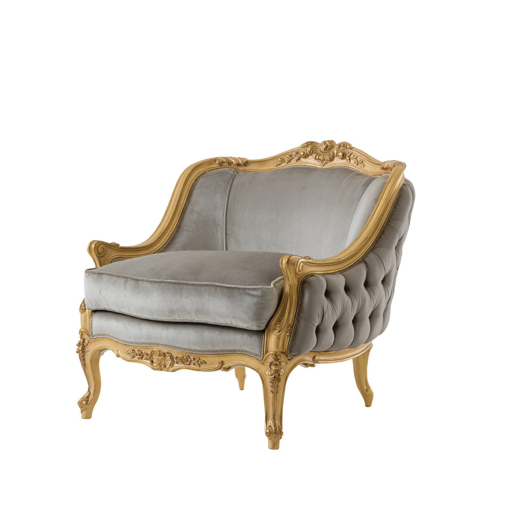 Classico Chair and Ottoman